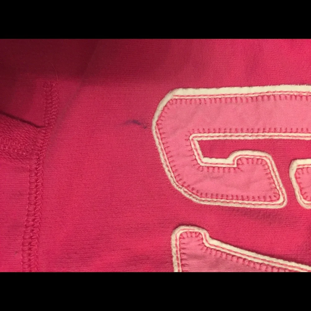 Gap Logo Pink Hoodie Sweatshirt Sz S (6/7)